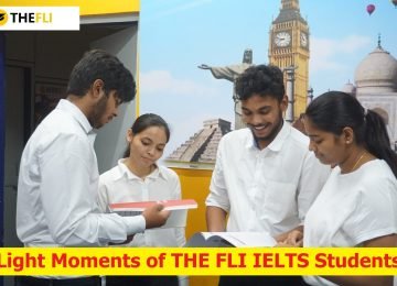 light moments of THE FLI IELTS Students